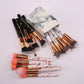 10 Marmor-Make-up-Pinsel-Sets, Beauty-Tools, Rouge, Lidschatten, Gesichtsmodifikation, 5 große und 5 kleine Explosionen. - FreeWave Fashion 