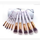 10 Marmor-Make-up-Pinsel-Sets, Beauty-Tools, Rouge, Lidschatten, Gesichtsmodifikation, 5 große und 5 kleine Explosionen. - FreeWave Fashion 