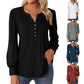 Elegantes Lockeres Damen Top Plissee
