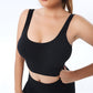 Doppellagiger Damen Sport-BH im europäischen & amerikanischen Stil – elastisch, atmungsaktiv und perfekt für intensives Training mit modischem Look.