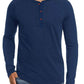 Herren T-Shirt mit Knopfleiste - FreeWave Fashion 