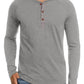 Herren T-Shirt mit Knopfleiste - FreeWave Fashion 