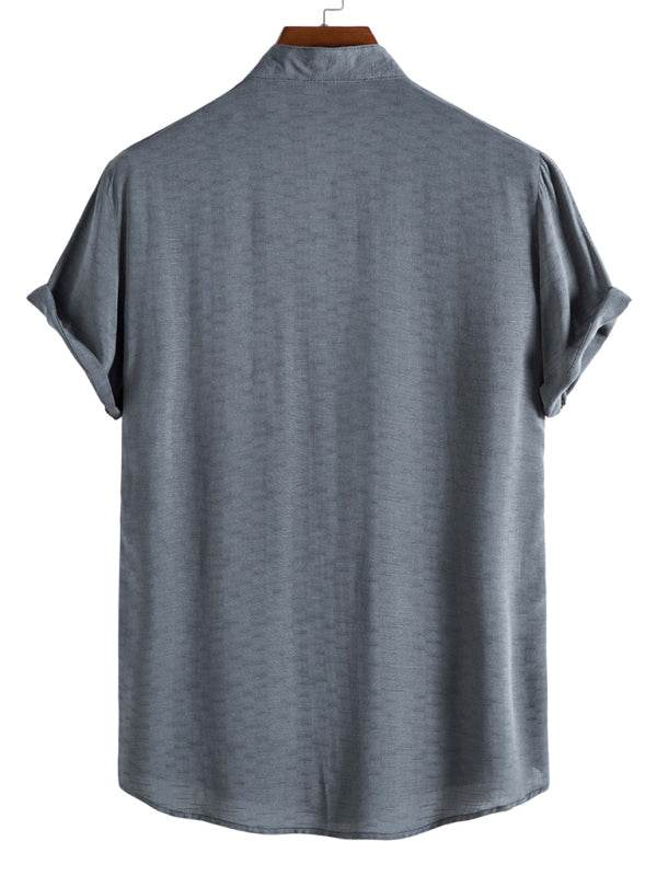 Modisches, trendiges, lässiges Kurzarmhemd - FreeWave Fashion 