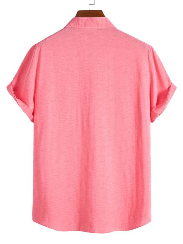 Modisches, trendiges, lässiges Kurzarmhemd - FreeWave Fashion 