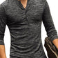 Langärmeliges T-Shirt aus Slub-Seide - FreeWave Fashion 