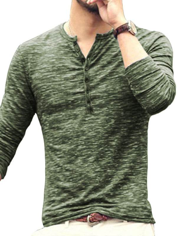 Langärmeliges T-Shirt aus Slub-Seide - FreeWave Fashion 
