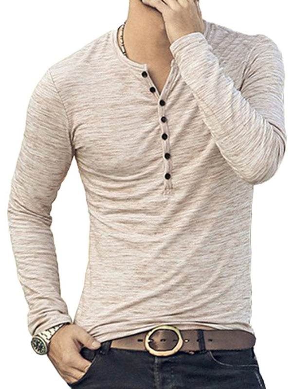 Langärmeliges T-Shirt aus Slub-Seide - FreeWave Fashion 