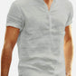 Hemd aus Baumwolle und Leinen - FreeWave Fashion 