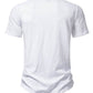 Herren Henley Casual Fashion Basic Kurzarm-T-Shirt - FreeWave Fashion 
