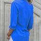 Schicke, selbst gestaltete Polyester-Damenbluse mit Reverskragen - FreeWave Fashion 