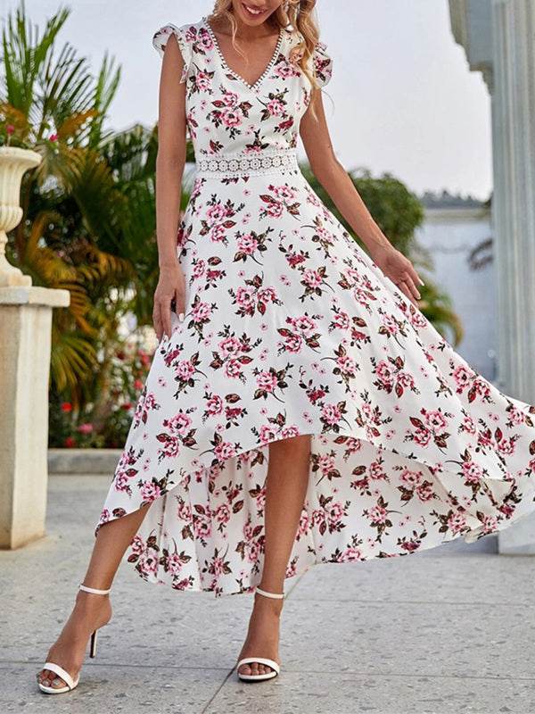 Swing-Rockkleid mit Spitzentaille - FreeWave Fashion 