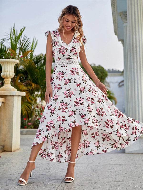 Swing-Rockkleid mit Spitzentaille - FreeWave Fashion 