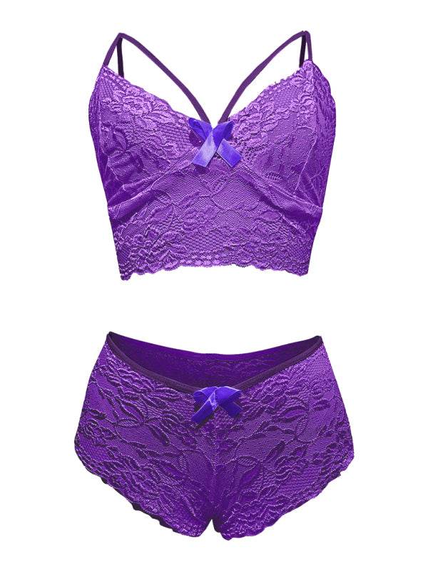 Dessous-Set mit Spitze - FreeWave Fashion 