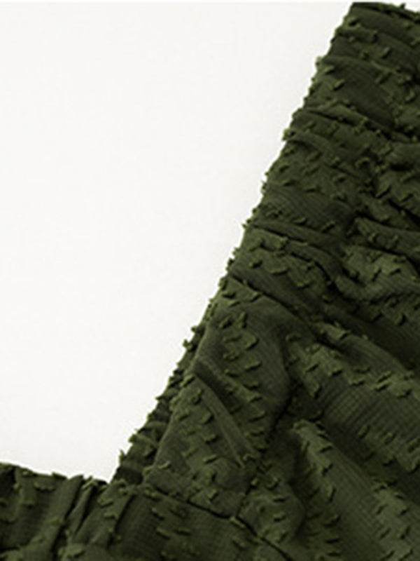 Langarm-Taillenkleid - FreeWave Fashion 