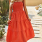 Einfarbiges Tube-Top-Kleid - FreeWave Fashion 
