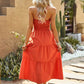 Einfarbiges Tube-Top-Kleid - FreeWave Fashion 