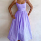 Sexy Damenkleid mit U-Ausschnitt und plissierten Hosenträgern - FreeWave Fashion 