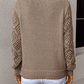 Langarm Einfarbig Casual Top - FreeWave Fashion 