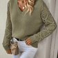 Langarm Einfarbig Casual Top - FreeWave Fashion 