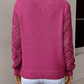 Langarm Einfarbig Casual Top - FreeWave Fashion 